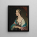 Christiana Stille Keen - Matthew Pratt — gerahmtes Bild an der Wand