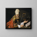 Saint Ambroise - Matthias Stom — gerahmtes Bild an der Wand