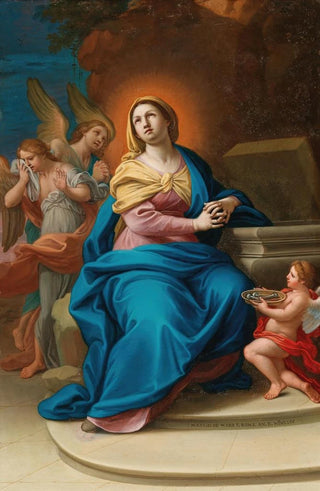 Mattia de Mare - The Madonna with Angels and three nails of the cross.webp