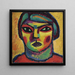 Maturité - Alexej von Jawlensky — gerahmtes Bild an der Wand