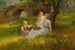 La Guirlande de marguerites - Maude Goodman — Ansicht des Kunstwerks