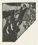 Illustration des Christus, der das Kreuz trägt, und von Nonnen, die ein Gedicht aus dem Gedichtband Weisheit von Paul Verlaine begleiten - Maurice Denis — Ansicht des Kunstwerks