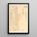 Dame, die ihren geliebten Ritter begleitet - Maurice Denis — gerahmtes Bild an der Wand