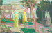 L'Office de sainte Catherine ou Sainte Catherine récite l'office de Jésus - Maurice Denis — Ansicht des Kunstwerks