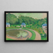 Das Château de Rosanbo, der Bassin und die Pavillons, Skizze 2 - Maurice Denis — gerahmtes Bild an der Wand