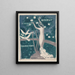 Liebe - Maurice Denis — gerahmtes Bild an der Wand