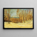 Winter bei Montreal - Maurice Galbraith Cullen — gerahmtes Bild an der Wand