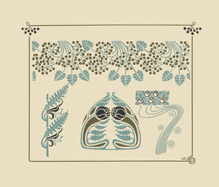 Maurice Pillard Verneuil - Abstract design based on berries and flowers.webp