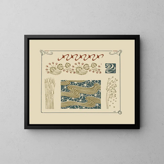 Maurice Pillard Verneuil - Abstract design based on grasses and leaves.webp
