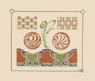 Maurice Pillard Verneuil - Abstract design based on organic shapes and arabesques.webp