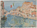 Ein Brücke in Venedig - Maurice Prendergast — Ansicht des Kunstwerks