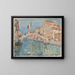 Ein Brücke in Venedig - Maurice Prendergast — gerahmtes Bild an der Wand