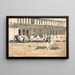 Café Florian à Venise - Maurice Prendergast — gerahmtes Bild an der Wand