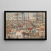 Docks à East Boston - Maurice Prendergast — gerahmtes Bild an der Wand