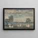 Figuren an einem Strand - Maurice Prendergast — gerahmtes Bild an der Wand