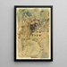 Café en plein air - Maurice Prendergast — gerahmtes Bild an der Wand