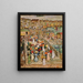 Pont de paille - Maurice Prendergast — gerahmtes Bild an der Wand