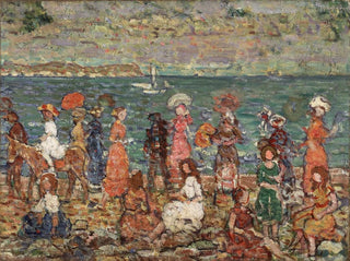 Strand - Maurice Prendergast — Ansicht des Kunstwerks