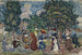 Promenade du dimanche - Maurice Prendergast — Ansicht des Kunstwerks