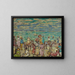 Die Strand - Maurice Prendergast — gerahmtes Bild an der Wand