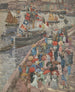 Le Quai Venise - Maurice Prendergast — Ansicht des Kunstwerks