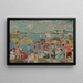 Le Rivage - Maurice Prendergast — gerahmtes Bild an der Wand