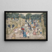Le Pont-terrasse Central Park - Maurice Prendergast — gerahmtes Bild an der Wand