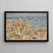Ansicht entlang der Küste Neuenglands - Maurice Prendergast — gerahmtes Bild an der Wand