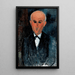Reproduktion des Gemäldes Max Jacob - Amedeo Modigliani