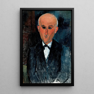 Max Jacob - Amedeo Modigliani | Kunstdruck Gemälde Wanddekoration Plakat Kopie