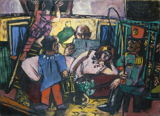 Zirkuskarawane - Max Beckmann — Ansicht des Kunstwerks
