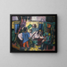 Zirkuskarawane - Max Beckmann — gerahmtes Bild an der Wand