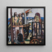 Der Transport der Sphingen - Max Beckmann — gerahmtes Bild an der Wand