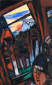 Funiculaire in Baden-Baden, Bergbahn in Colorado - Max Beckmann — Ansicht des Kunstwerks