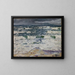 Tagesgrau am Meer - Max Beckmann — gerahmtes Bild an der Wand