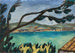 Kleines Landschaftsbild von Bandol - Max Beckmann — Ansicht des Kunstwerks