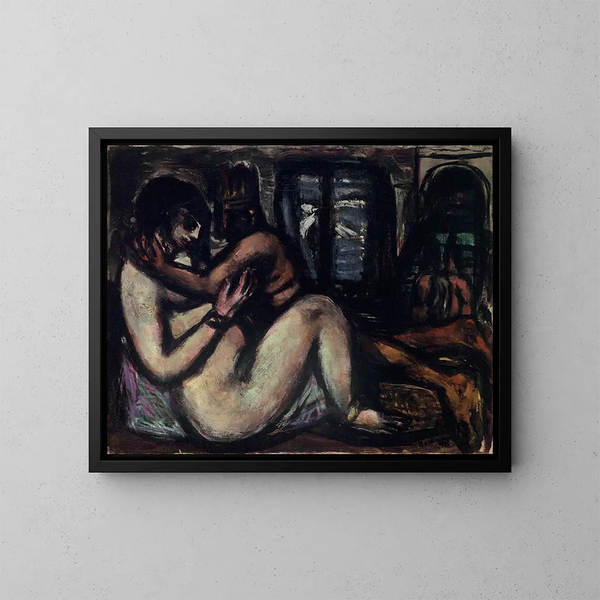 Reproduktion des Gemäldes Léda - Max Beckmann