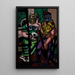 Maskerade - Max Beckmann — gerahmtes Bild an der Wand