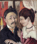 Portrait des Paares Carl - Max Beckmann — Ansicht des Kunstwerks