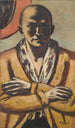 Selbstporträt gelb-rosa - Max Beckmann — Ansicht des Kunstwerks