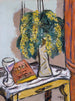 Stillleben mit Mimosen - Max Beckmann — Ansicht des Kunstwerks