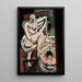 Das Bad - Max Beckmann — gerahmtes Bild an der Wand