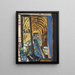 Ein Bar in Paris - Max Beckmann — gerahmtes Bild an der Wand