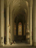Innenansicht der gotischen Kirche - Max Emanuel Ainmiller — Ansicht des Kunstwerks