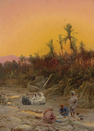 Max Friedrich Rabes - Evening In Biskra.webp