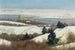 Ansicht von Klosterneuburg im Winter - Max Kahrer — Ansicht des Kunstwerks