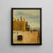 Des ouvriers construisent une maison - Max Klinger — gerahmtes Bild an der Wand
