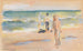 Baden am Strand - Max Liebermann — Ansicht des Kunstwerks