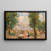 Garten des Bieres am Wannsee - Max Liebermann — gerahmtes Bild an der Wand