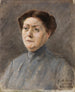 Portrait der Schauspielerin Else Lehmann - Max Liebermann — Ansicht des Kunstwerks